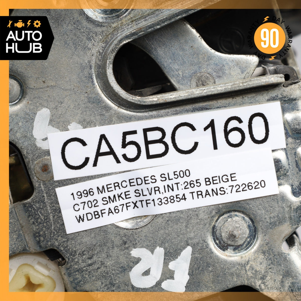 96-02 Mercedes R129 SL500 SL320 Front Right Side Door Lock Latch Actuator OEM - photo 12