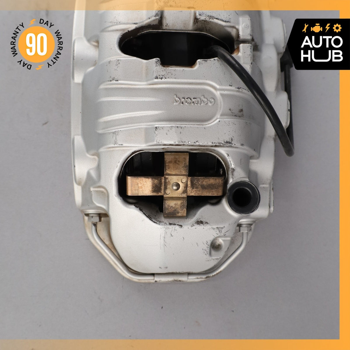10-23 Porsche Macan Cayenne Panamera Front Brake Calipers Set 7PP615123 OEM - photo 8