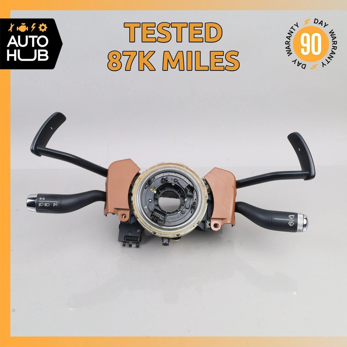Bentley Continental GT GTC Steering Column Switches Clock Spring OEM 87k - photo 1