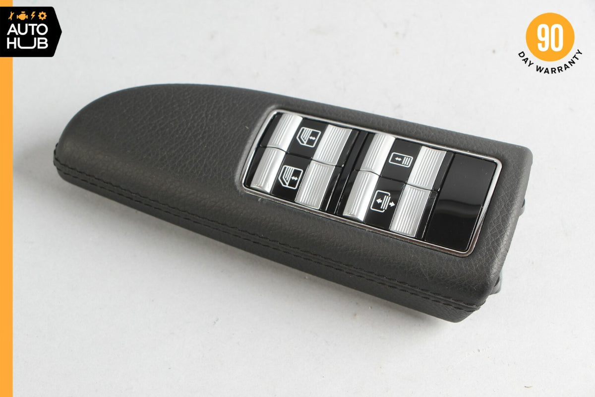 07-09 Mercedes W221 S550 S450 Rear Right Side Window Control Switch Black OEM - photo 1