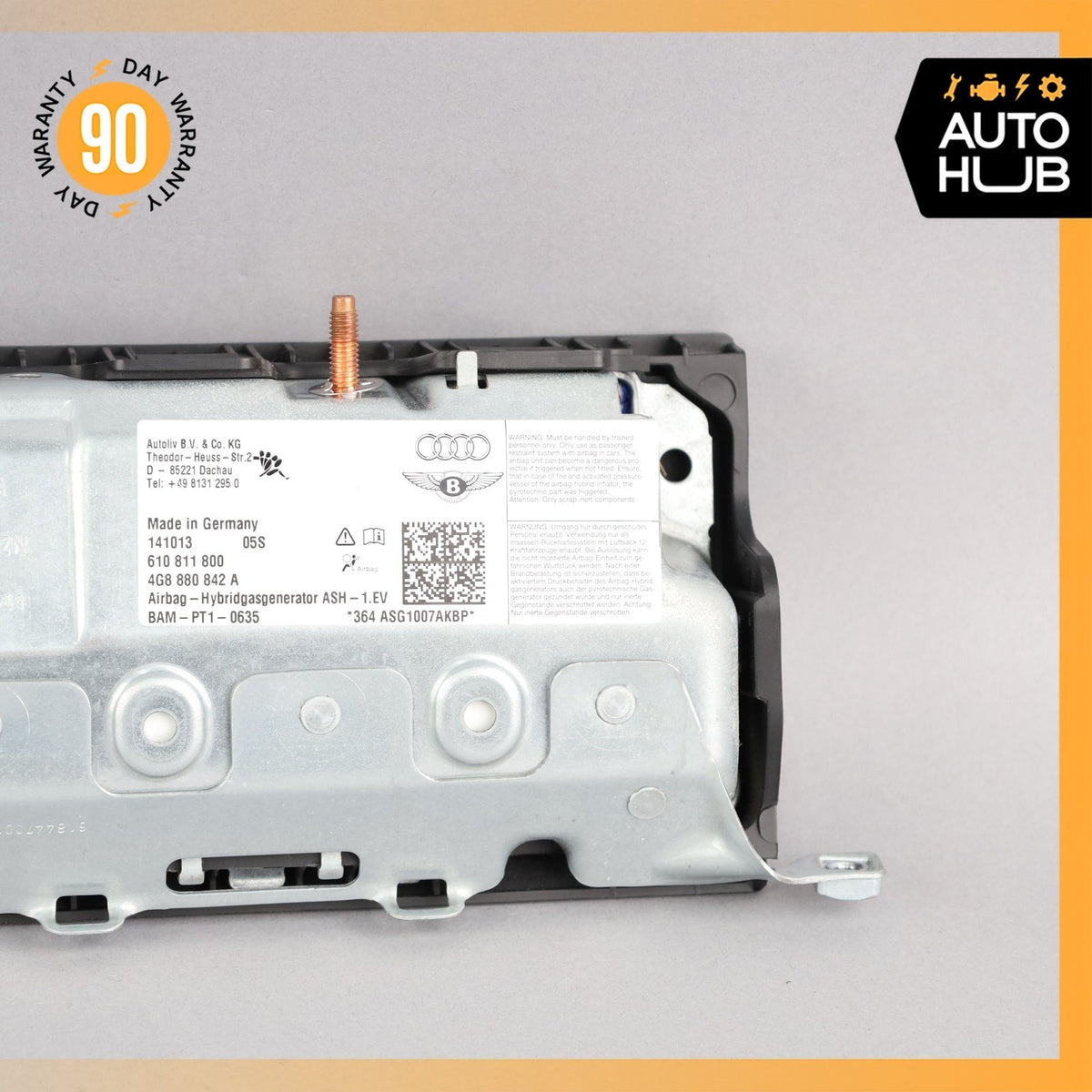 Audi C7 A6 A7 S7 Right Dashboard Lower Knee Panel Airbag 4G8880842A OEM - photo 6