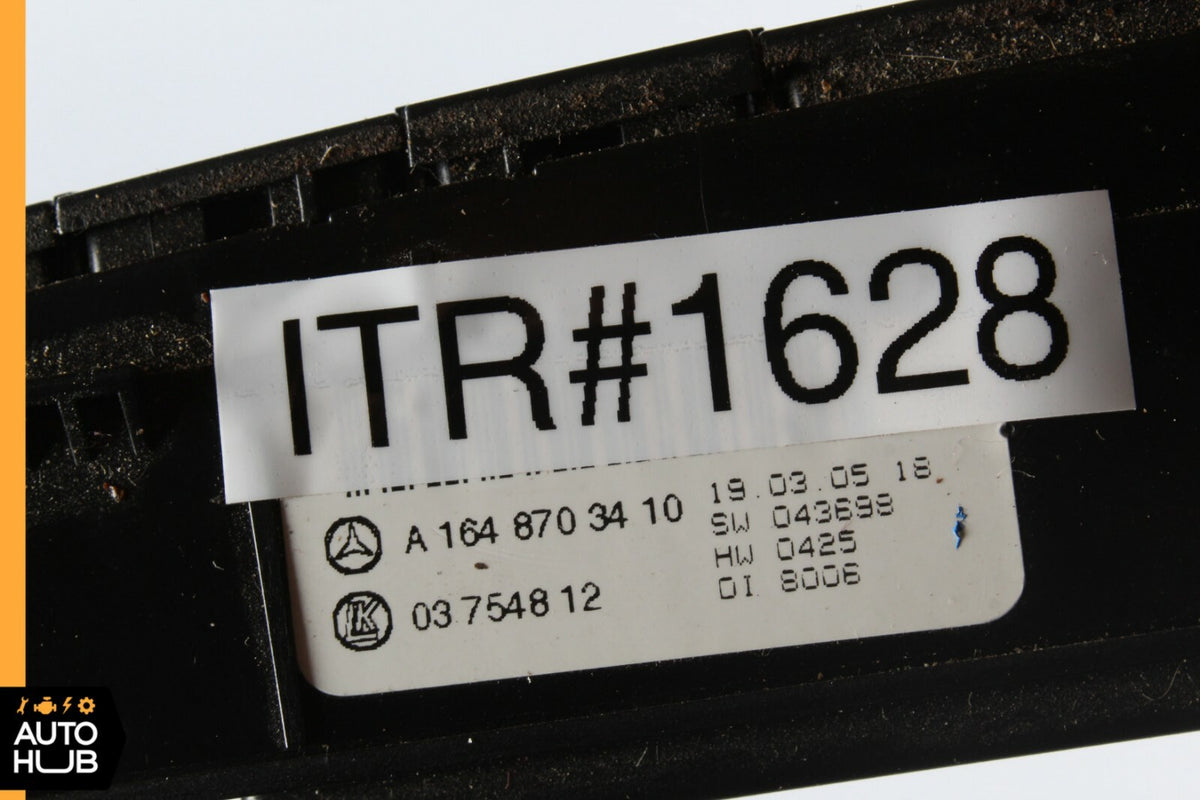 06-12 Mercedes X164 GL450 ML450 Hazard Control Switch Panel 1648703410 OEM - photo 7