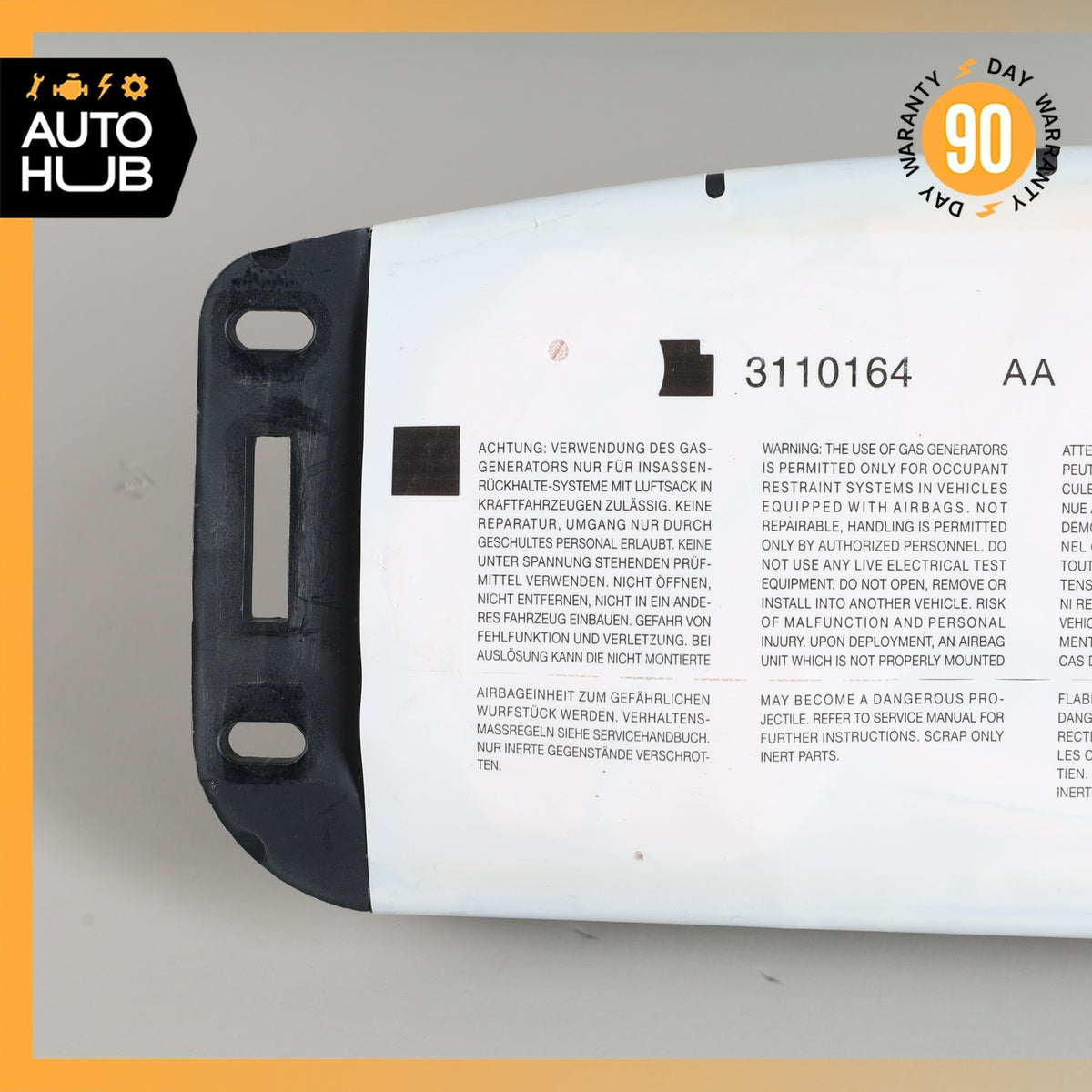10-17 Mercedes W207 E350 C350 Dashboard Right Passenger Side Airbag Air Bag OEM - photo 2