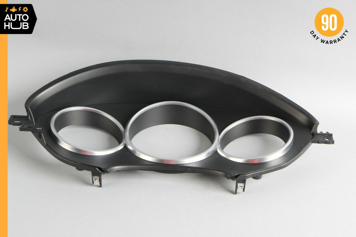 12-18 Mercedes W218 CLS550 CLS63 Instrument Cluster Speedometer Bezel Trim OEM - photo 5