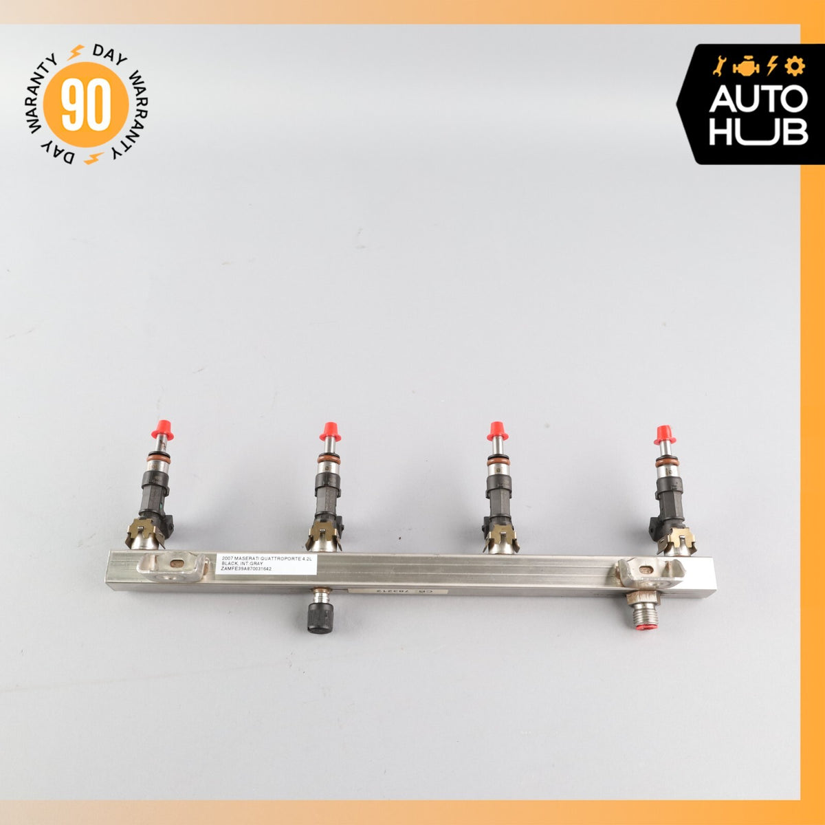 Maserati Quattroporte M139 Fuel Injection Rail Line w/ Injectors Right Side OEM - photo 5