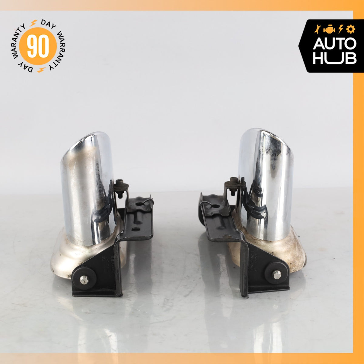 Bentley Continental GTC GT Exhaust Muffler Tips Left and Right Set OEM - photo 12