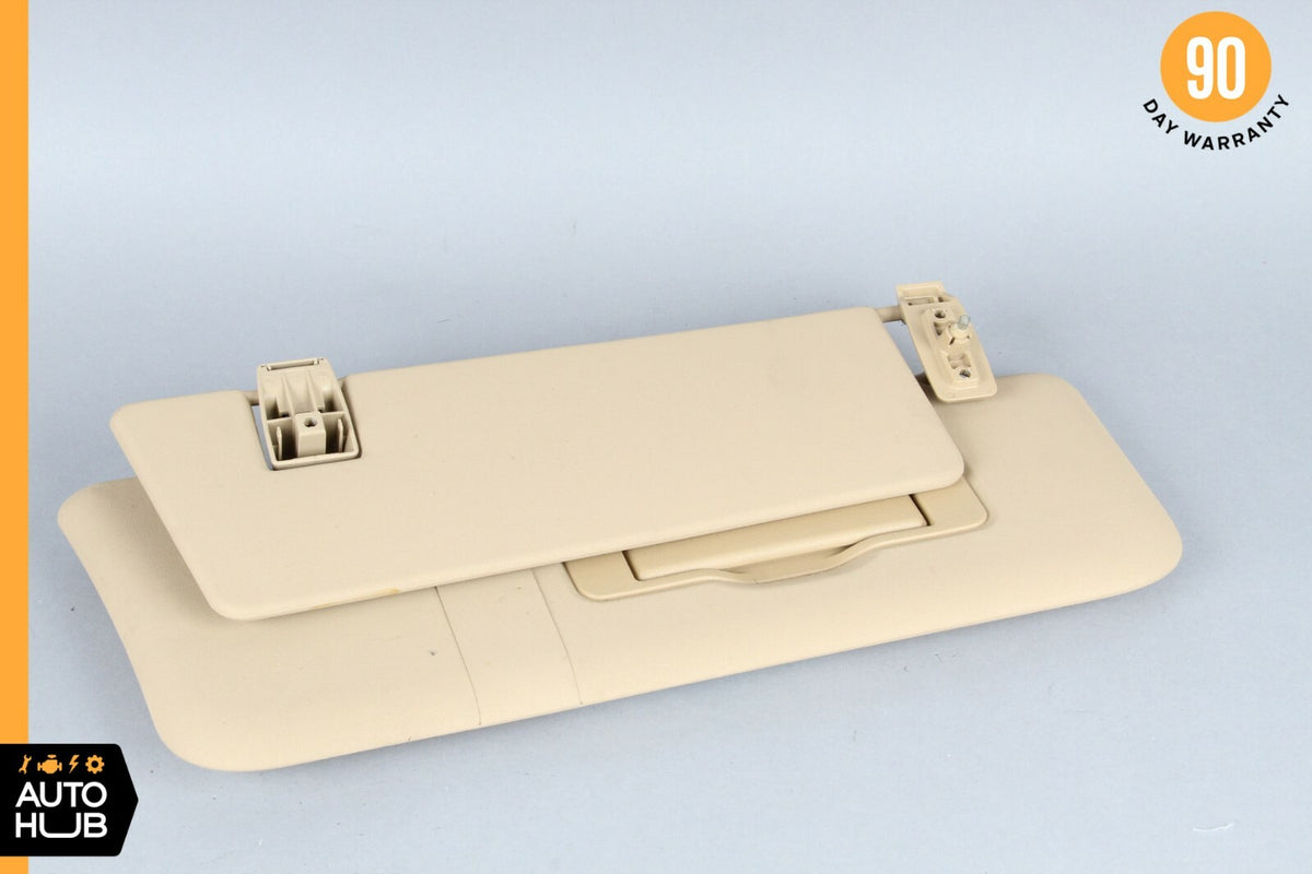 06-12 Mercedes X164 GL450 ML450 Sun Visor Sunvisor Right Side Beige OEM - photo 1