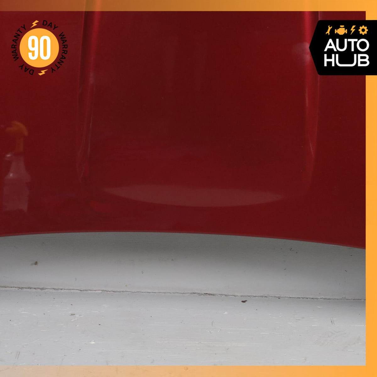 02-05 Ford Thunderbird 3.9L V8 Hood Cover Panel Assembly Red OEM 80k - photo 8
