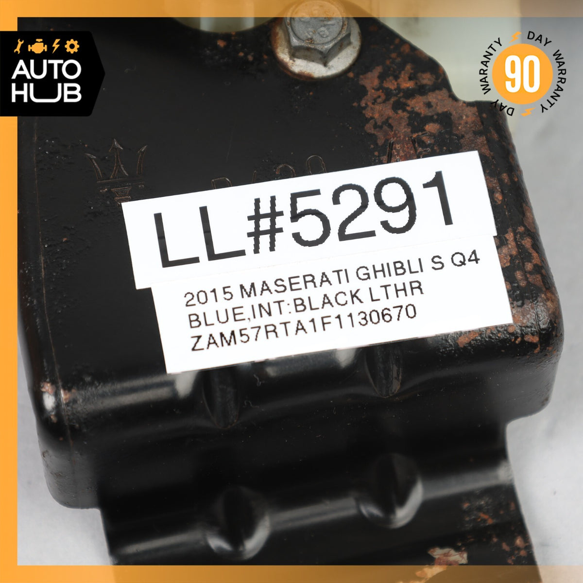 Maserati Ghibli M157 Right Suspension Headlight Level Sensor Module OEM - photo 11