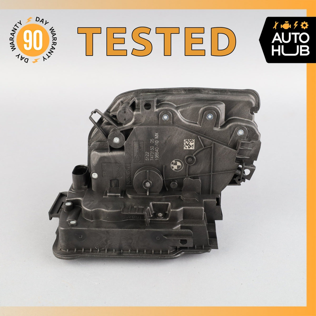 14-20 BMW F15 X5 X6 Rear Right Door Lock Latch Actuator 51227281942 OEM - photo 1