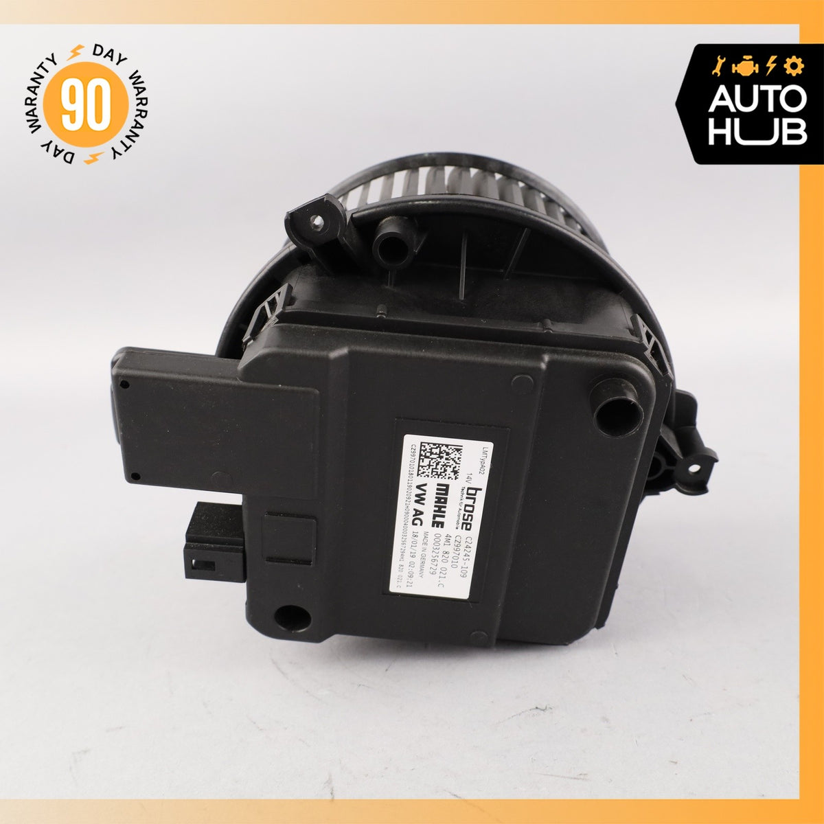 18-24 Audi B9 A5 S5 Front AC A/C Heater Blower Fan Motor OEM - photo 4