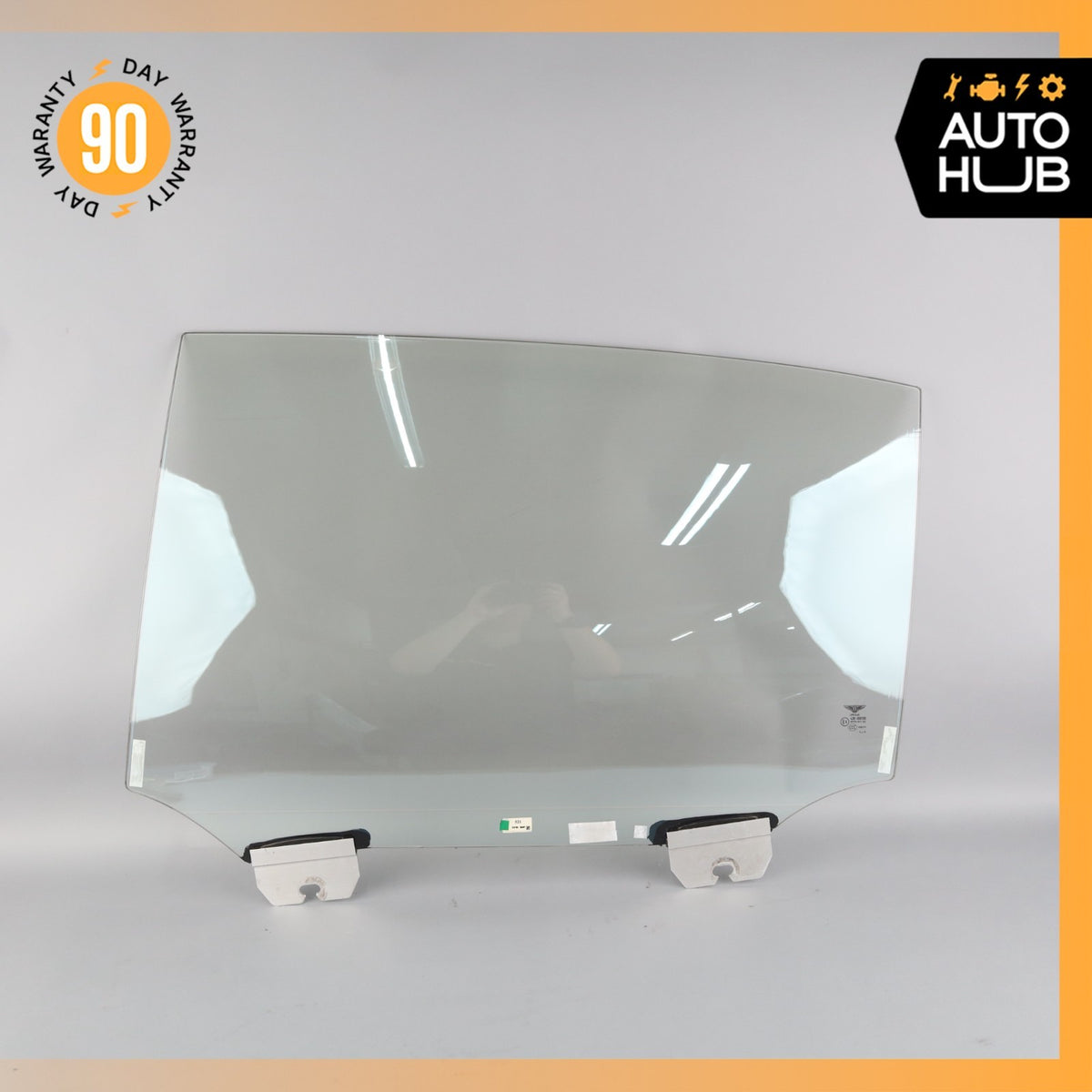 06-13 Bentley Continental Flying Spur Rear Left Side Door Window Glass OEM 39k - photo 2