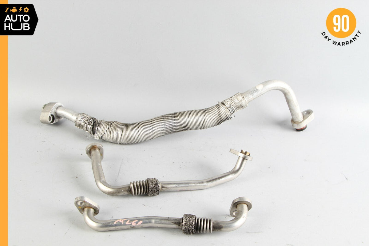 07-11 Mercedes W164 ML63 AMG AC A/C Air Conditioning Line Pipe Hose Set of 3 OEM - photo 9
