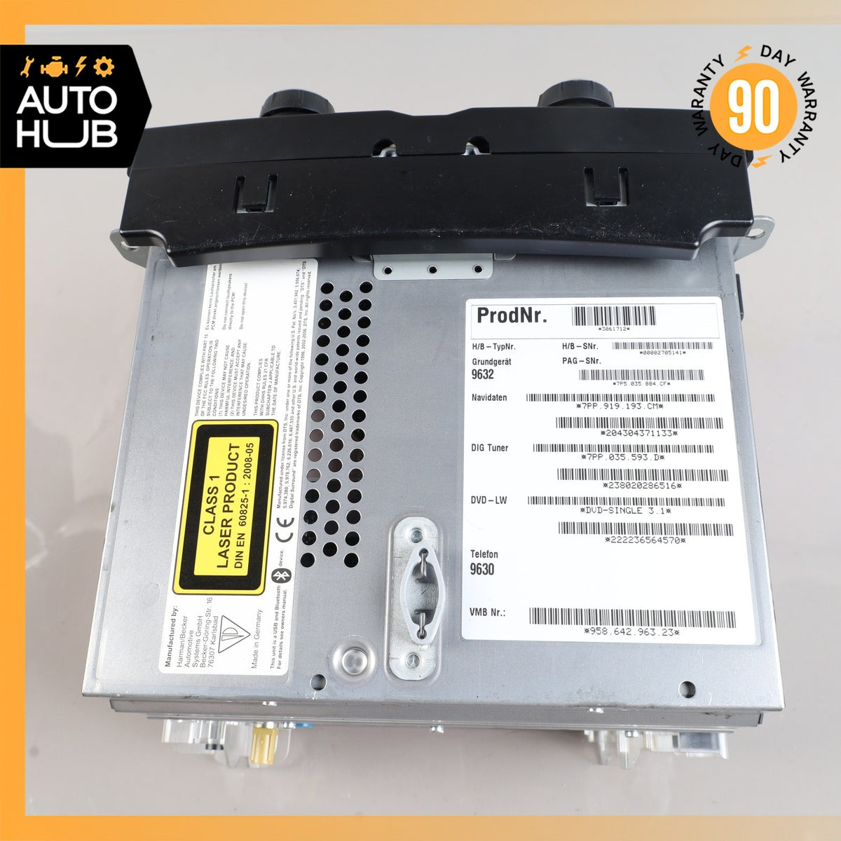 13-16 Porsche Cayenne 958 Command Head Unit Navigation Radio 95864296323 OEM - photo 10