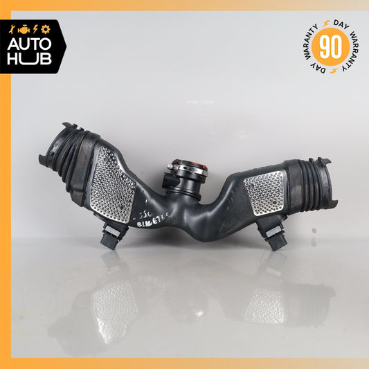 Mercedes W212 E350 OM642 BlueTec Diesel Air Intake Duct Hose Tube w/ Sensor - photo 1