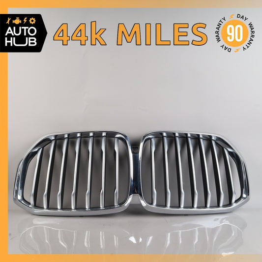 19-23 BMW G05 X5 Radiator Hood Grill Grille 51137454887 OEM 44k - photo 1
