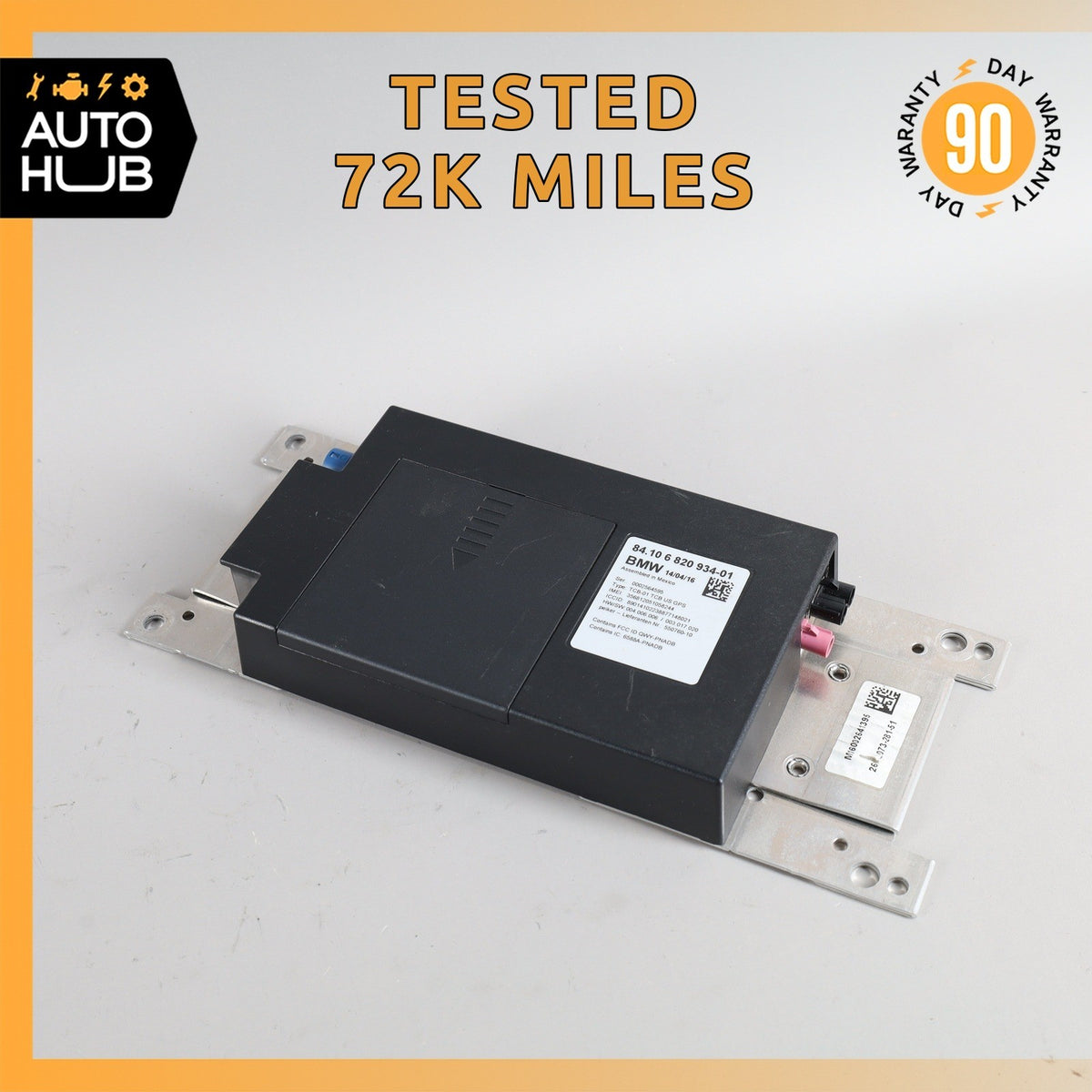 12-18 BMW F30 320i 330e 328i Telematic Communication Control Module OEM 72k - photo 1