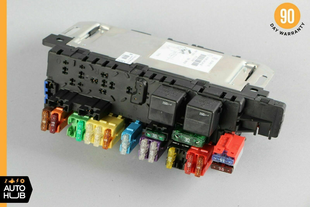 03-12 Mercedes R230 SL500 SL550 SL55 AMG Rear SAM Fuse Box Relay Module OEM - photo 3