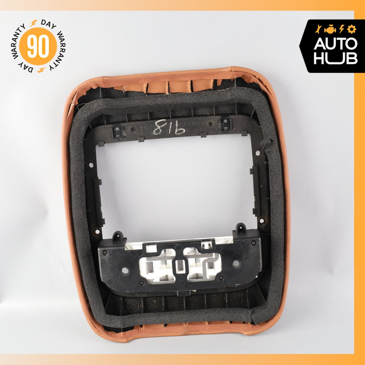 06-13 Bentley Continental Flying Spur Rear Overhead Dome Light Trim OEM 58k - photo 6