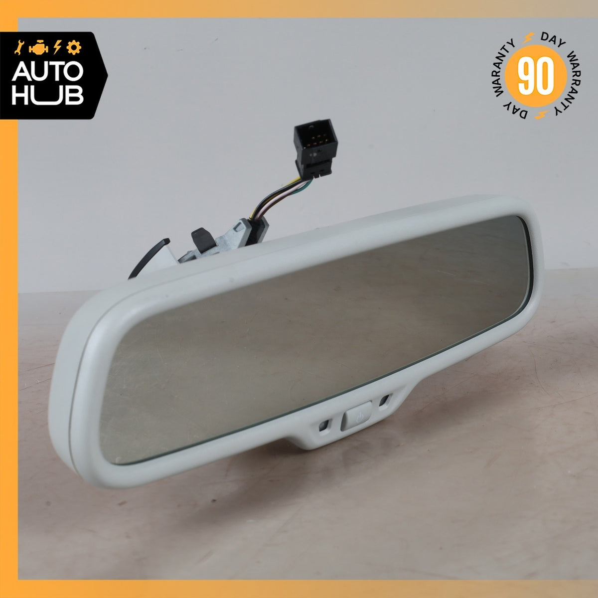 11-14 Audi D4 A8 S8 Interior Rear View Mirror Silver 8R0857511C OEM - photo 4