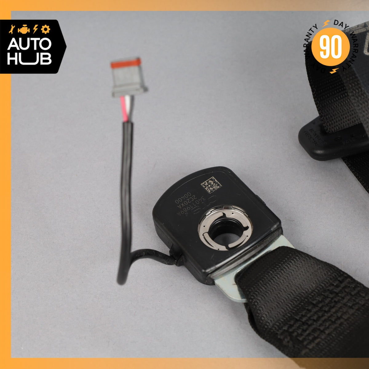 10-12 Land Rover Range Rover L322 Front Right Side Seat Belt Seatbelt OEM 88k - photo 11