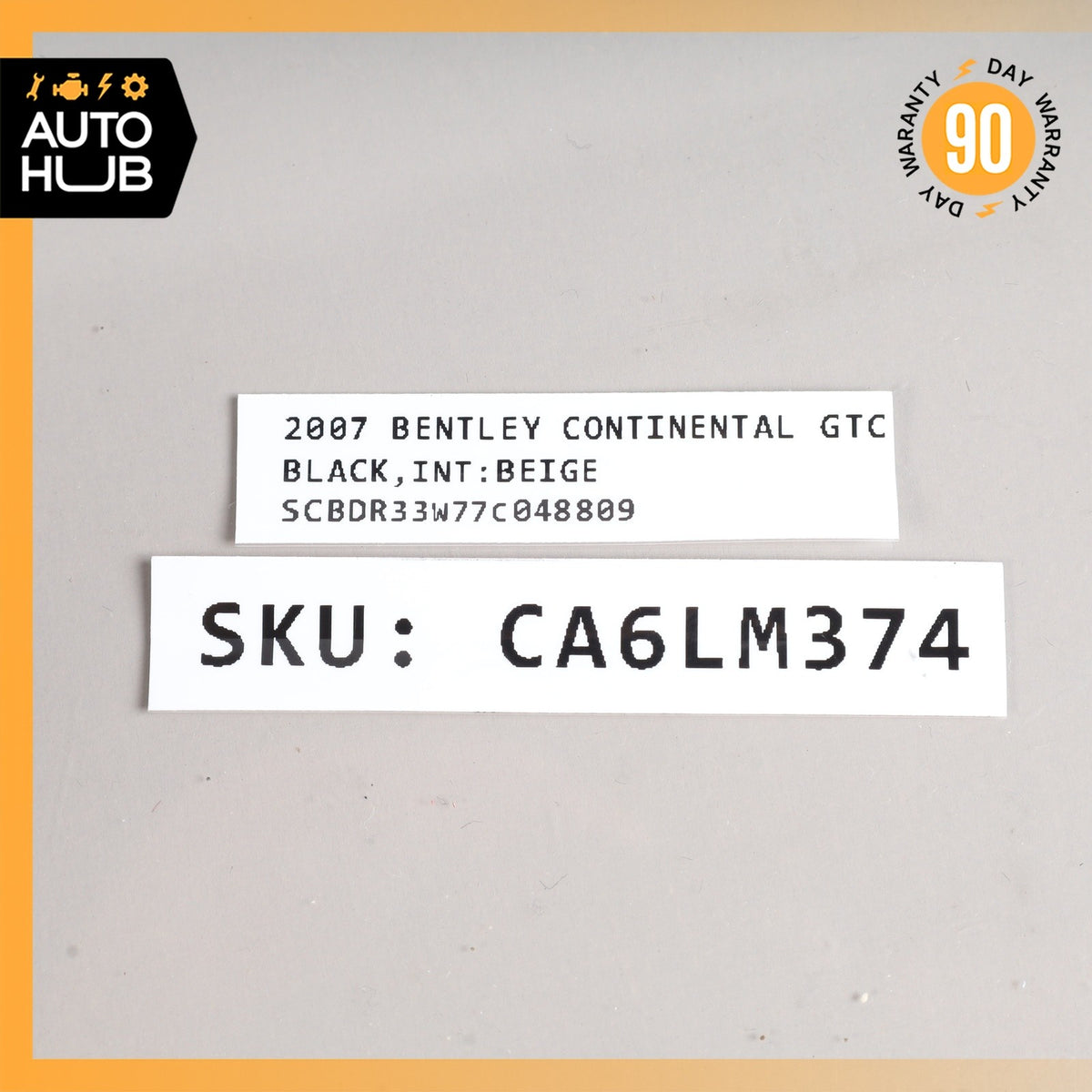 07-11 Bentley Continental GTC Left Side Rear Interior Quarter Trim Hinge OEM 40k - photo 21