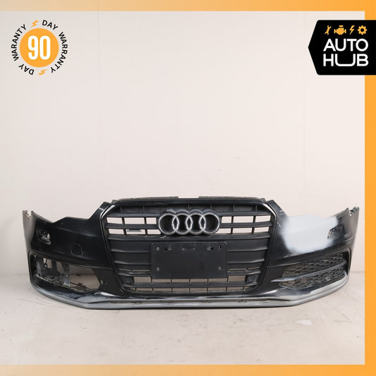 12-15 Audi C7 A6 Front Bumper Cover Assembly 4G0807065D OEM - photo 1