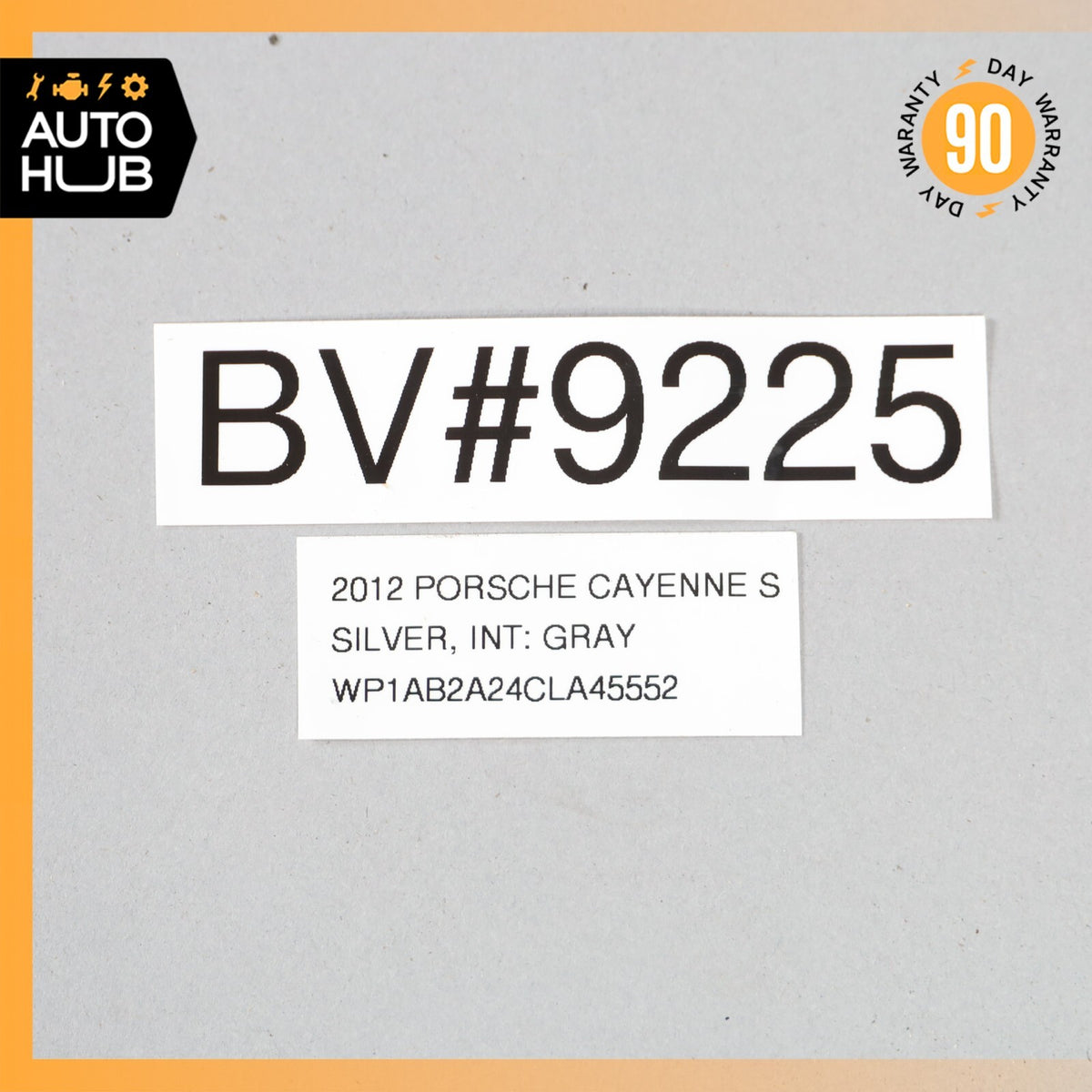 11-18 Porsche Cayenne S 958 Panoramic Roof Glass Frame Gray OEM - photo 24