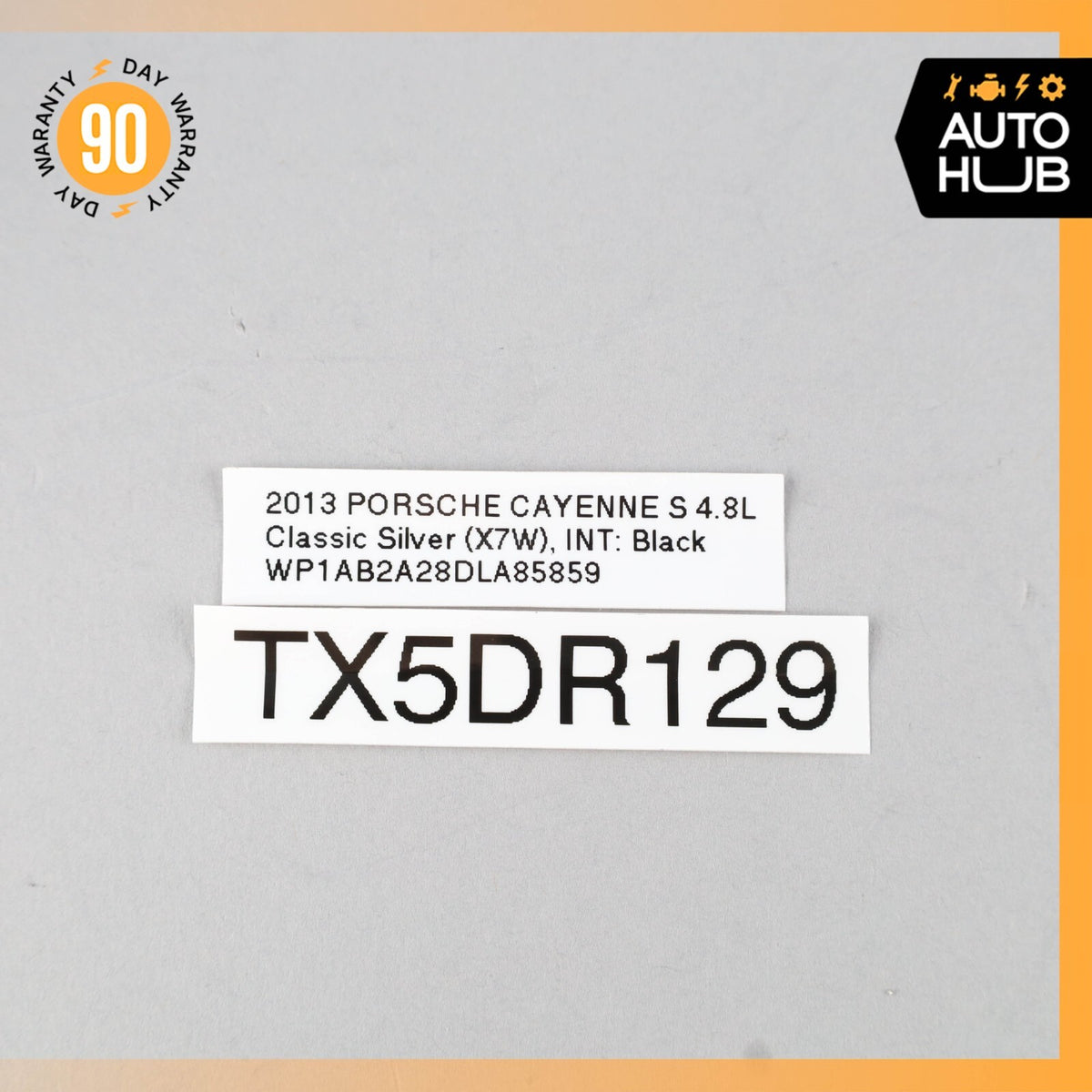 11-18 Porsche Cayenne 958 Rear Left or Right Side D-Pillar Speaker OEM - photo 9