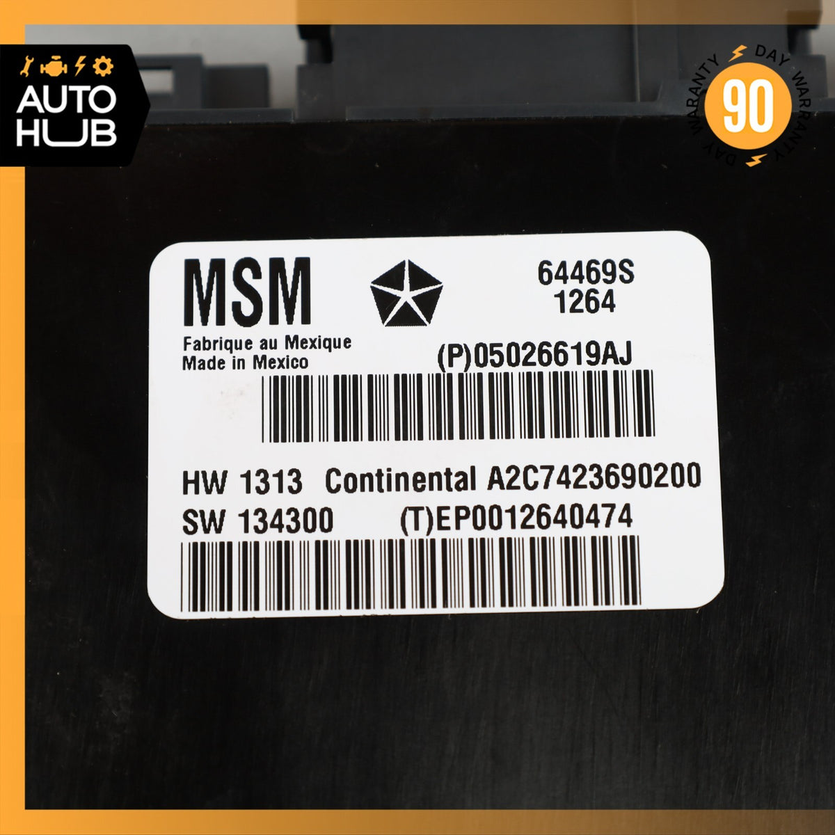 14-20 Maserati Ghibli M157 Levante Seat Control Module Left Driver Side OEM - photo 9