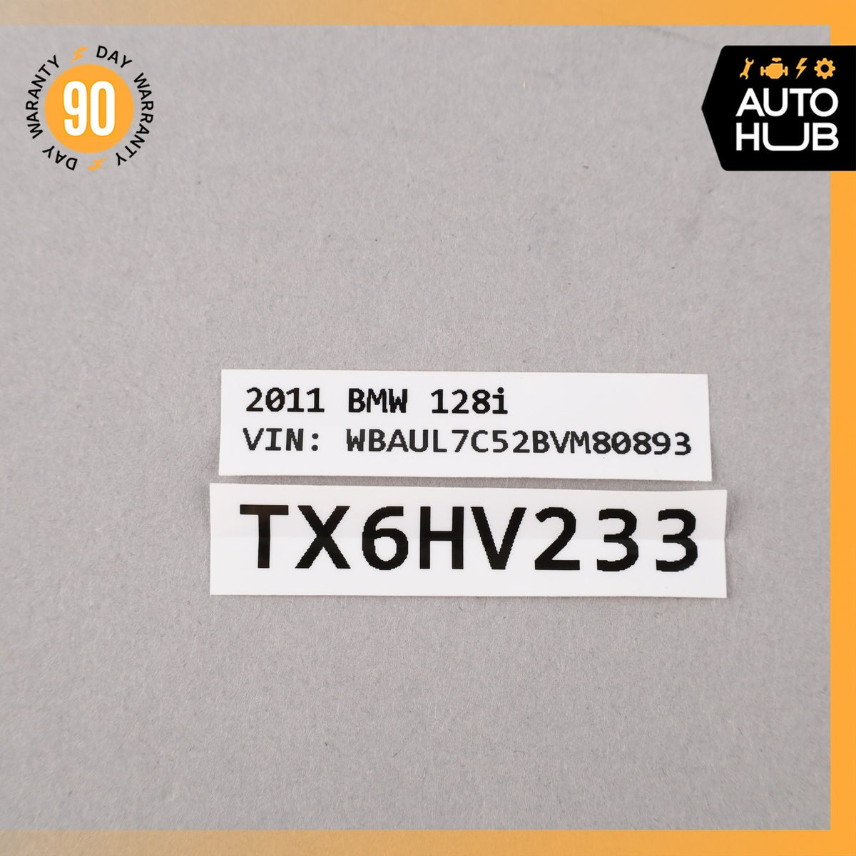 08-13 BMW E88 128i Engine Oxygen O2 Lambda Sensor Set OEM 89k - photo 24
