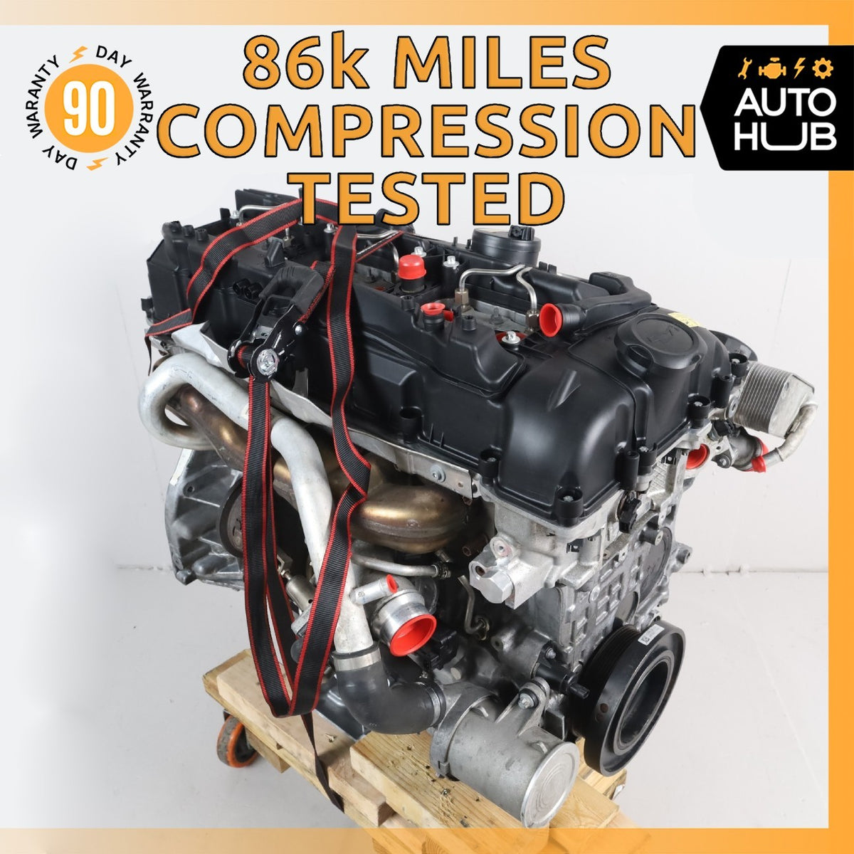 12-19 BMW F15 X5 535i 435i 335i 3.0L Straight Six N55 Engine Motor w/ Turbo OEM - photo 1