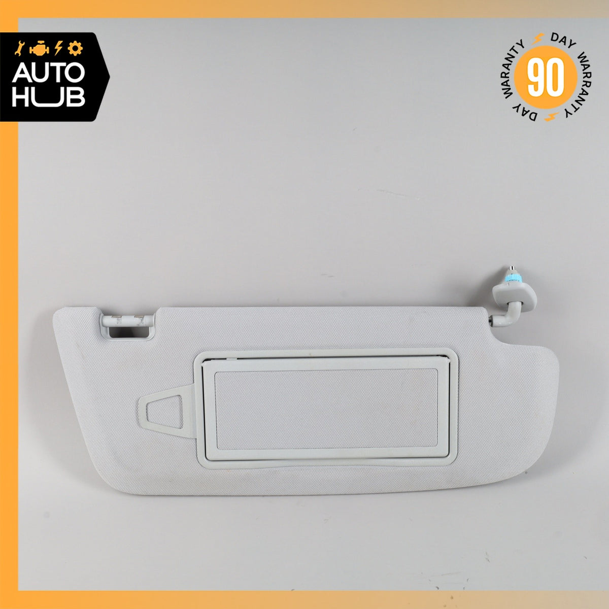 07-14 Mercedes W221 S550 CL550 Right Side Sun Visor Shade Sunvisor Gray OEM - photo 2