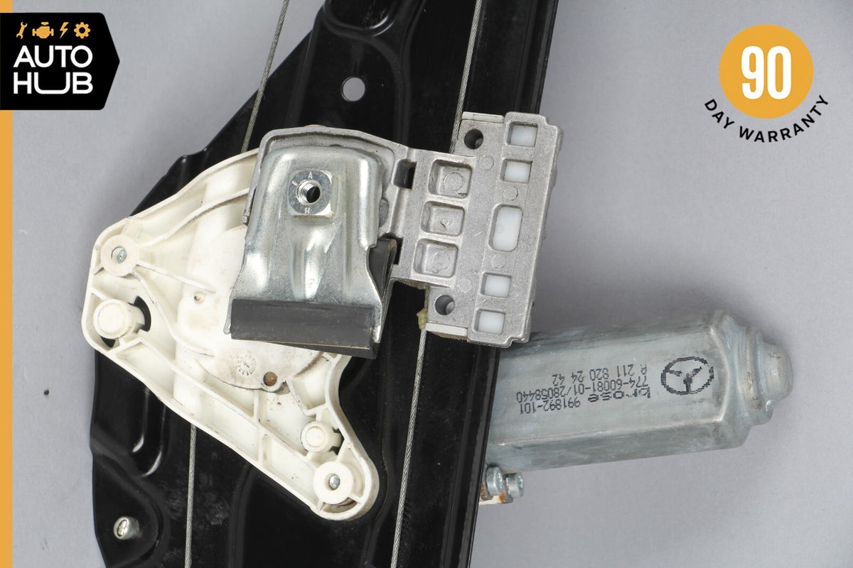 03-09 Mercedes W211 E350 E500 E550 Rear Right Side Window Regulator Motor OEM - photo 10