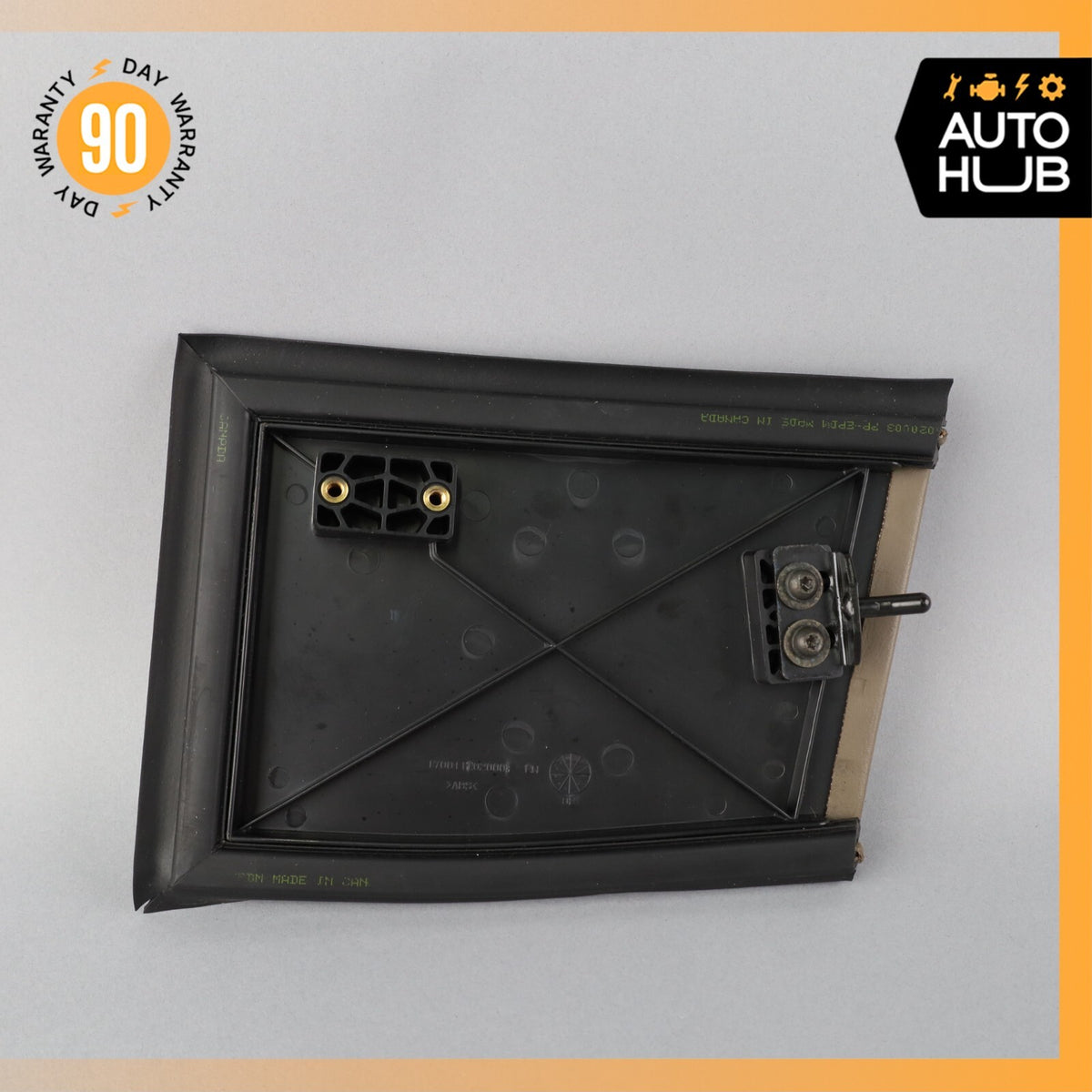 04-09 Cadillac XLR Left Driver Side Hard Top Hinge Cover Flap Trim Beige OEM - photo 4