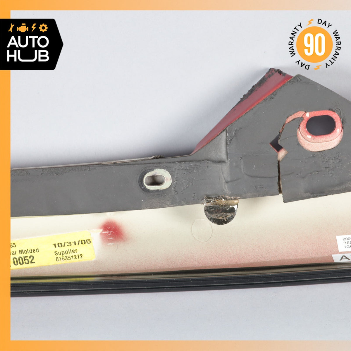 04-09 Cadillac XLR Front Right Passenger Windshield A Pillar Molding Cover 58k - photo 12
