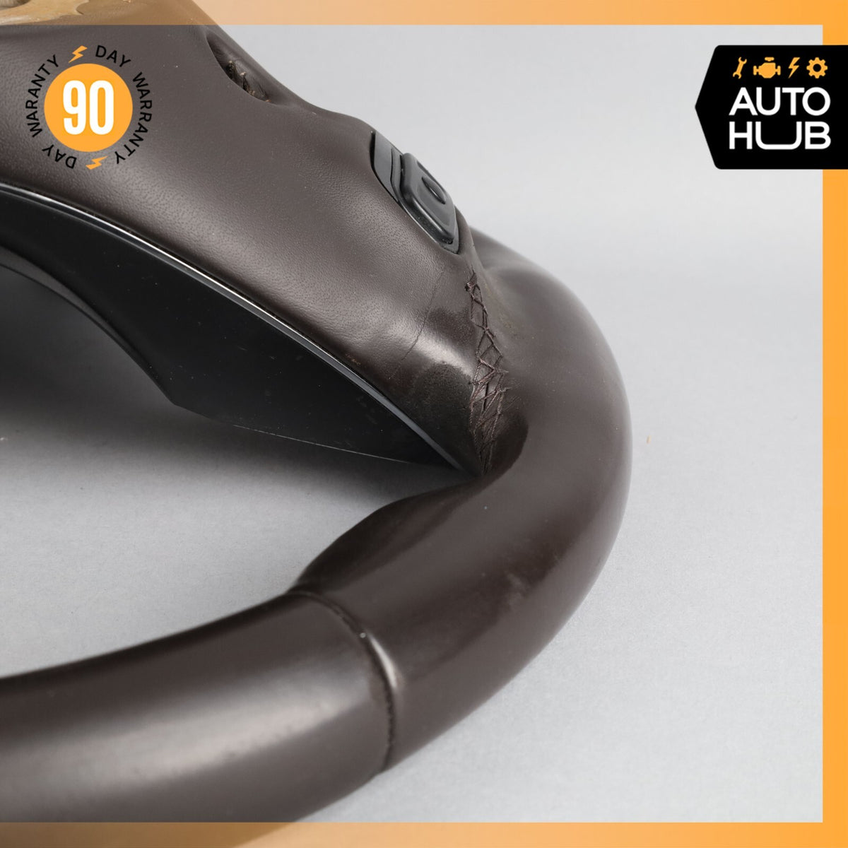14-20 Maserati Quattroporte M156 S Q4 Ghibli M157 Steering Wheel Brown OEM - photo 12