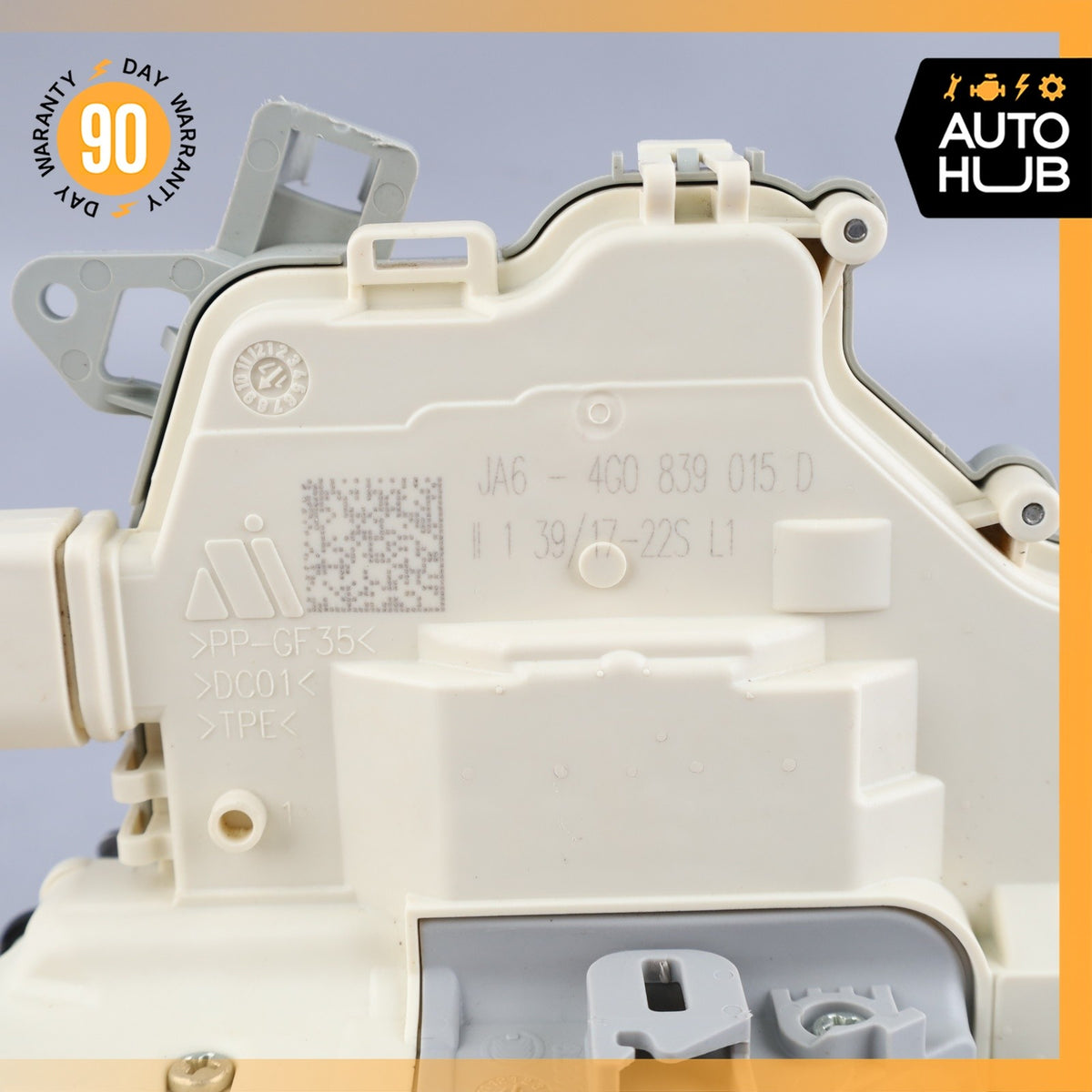 17-19 Audi 4M Q7 Rear Left Door Lock Latch Actuator OEM 87k - photo 9