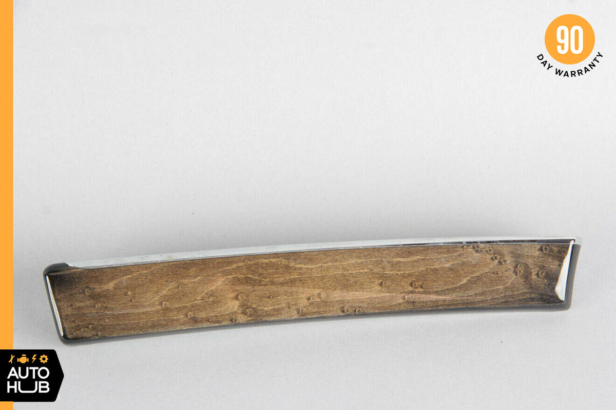 03-09 Mercedes W211 E350 E500 Dashboard Dash Left Molding Trim Wood OEM - photo 1