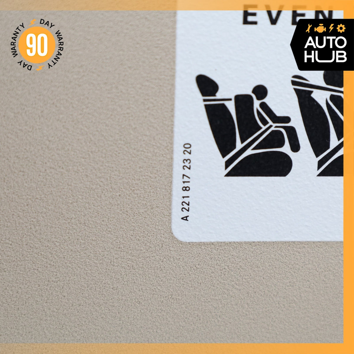 08-14 Mercedes W204 C250 C350 Left Driver Side Sunvisor Sun Visor Beige OEM - photo 15