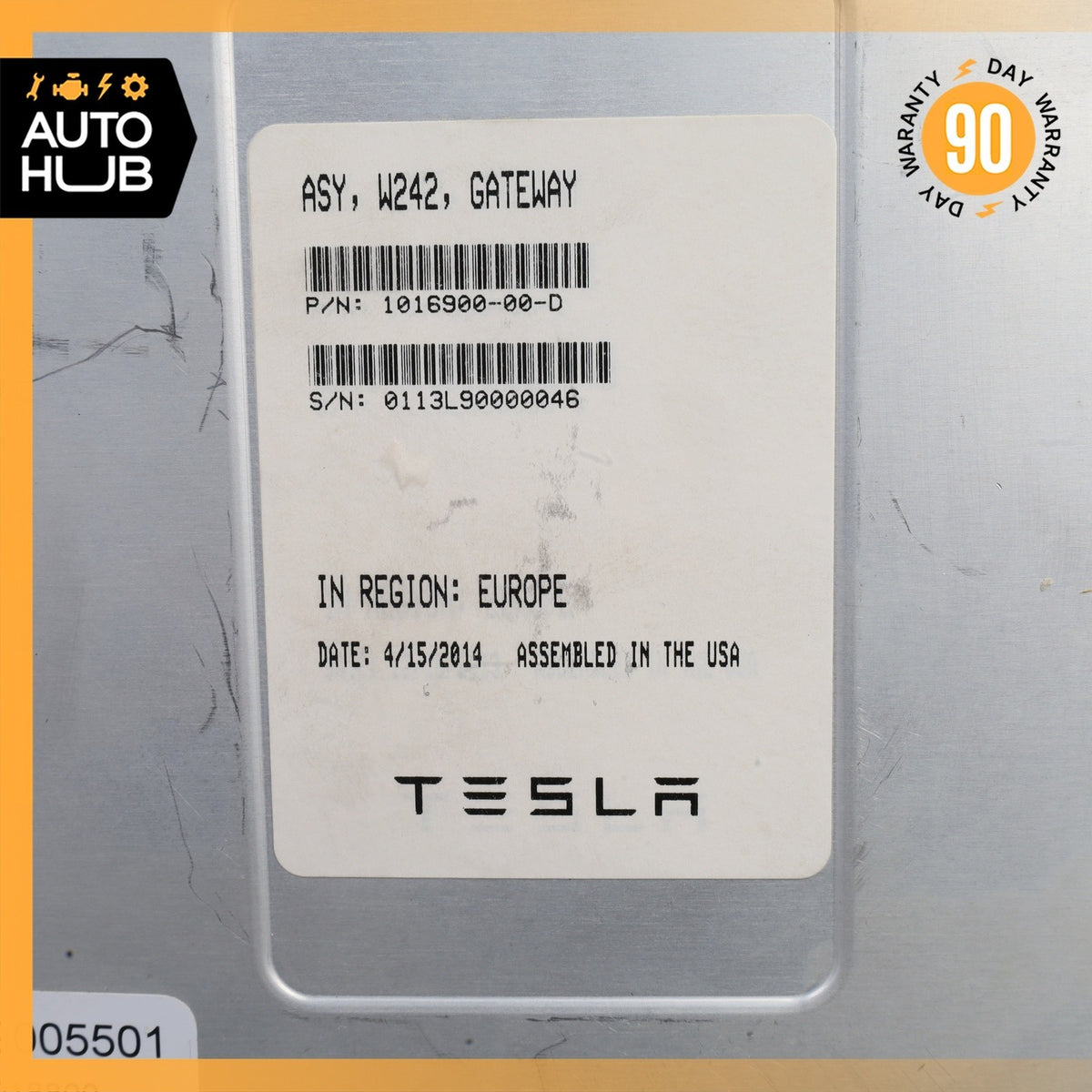 14-15 Mercedes W242 B250e Central Gateway Control Module 2429005501 OEM - photo 6