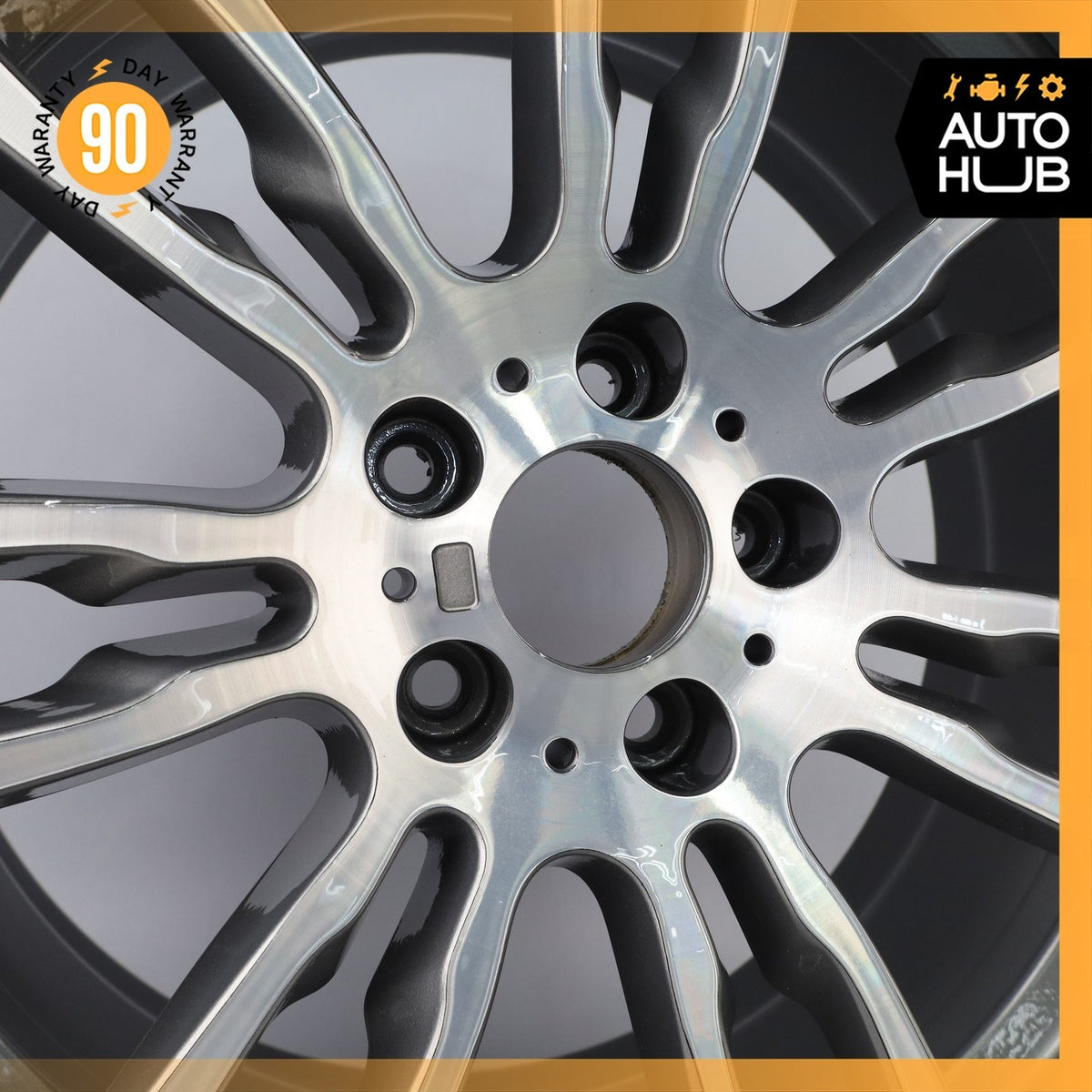 BMW F30 330e 335i 440i 435i 8 x 19 19" Style 403 Wheel Rim Polished Gray OEM - photo 7