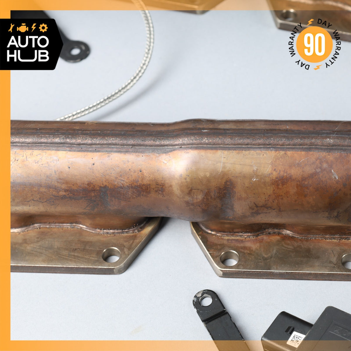 03-13 Bentley Continental Flying Spur 6.0L Exhaust Manifold w/Sensor Set OEM 80k - photo 7
