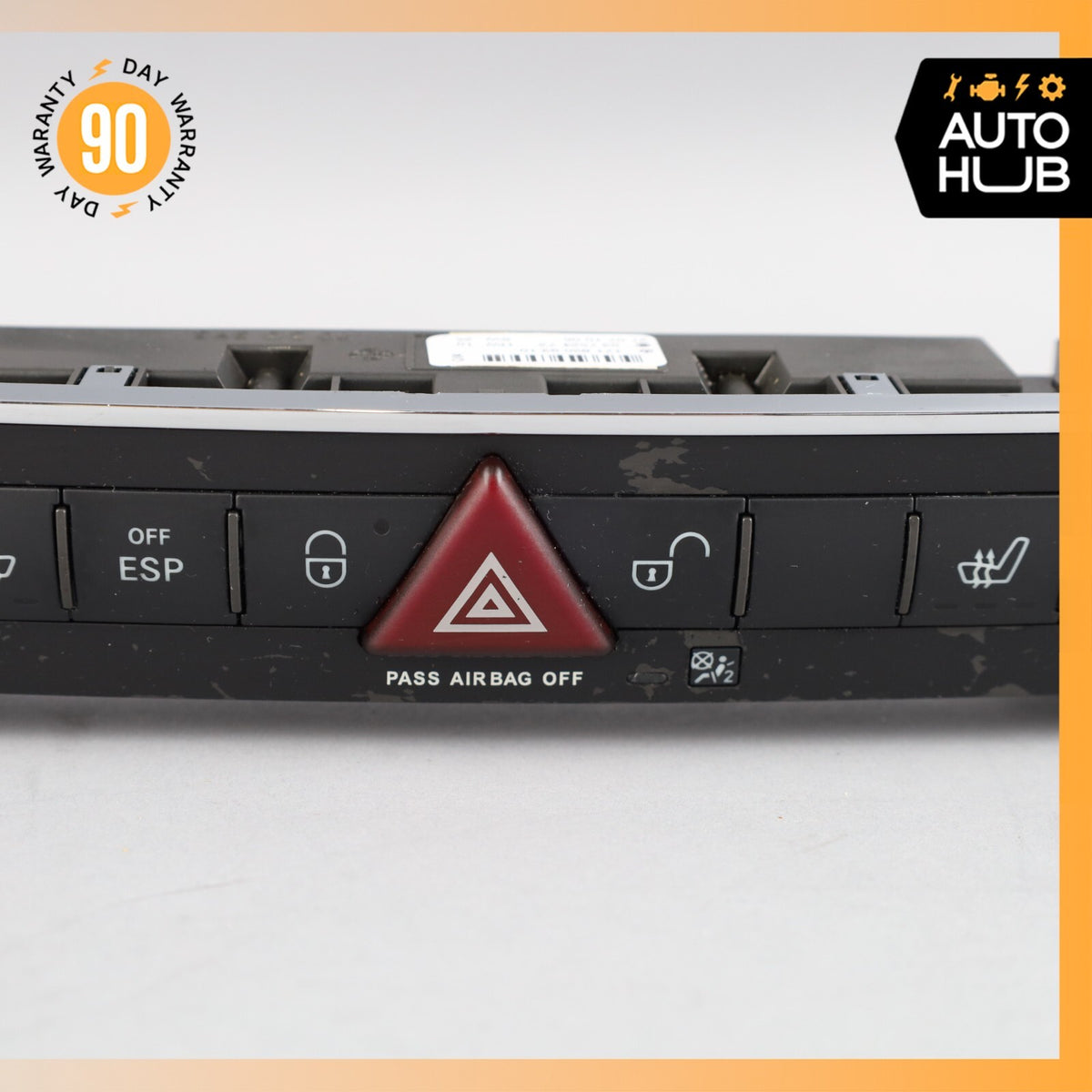 Mercedes R171 SLK300 Center Dashboard Hazard Control Switch OEM - photo 3