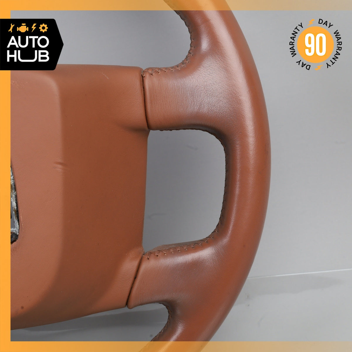 03-10 Bentley Continental GT GTC Flying Spur Driver Steering Wheel Brown OEM 87k - photo 14