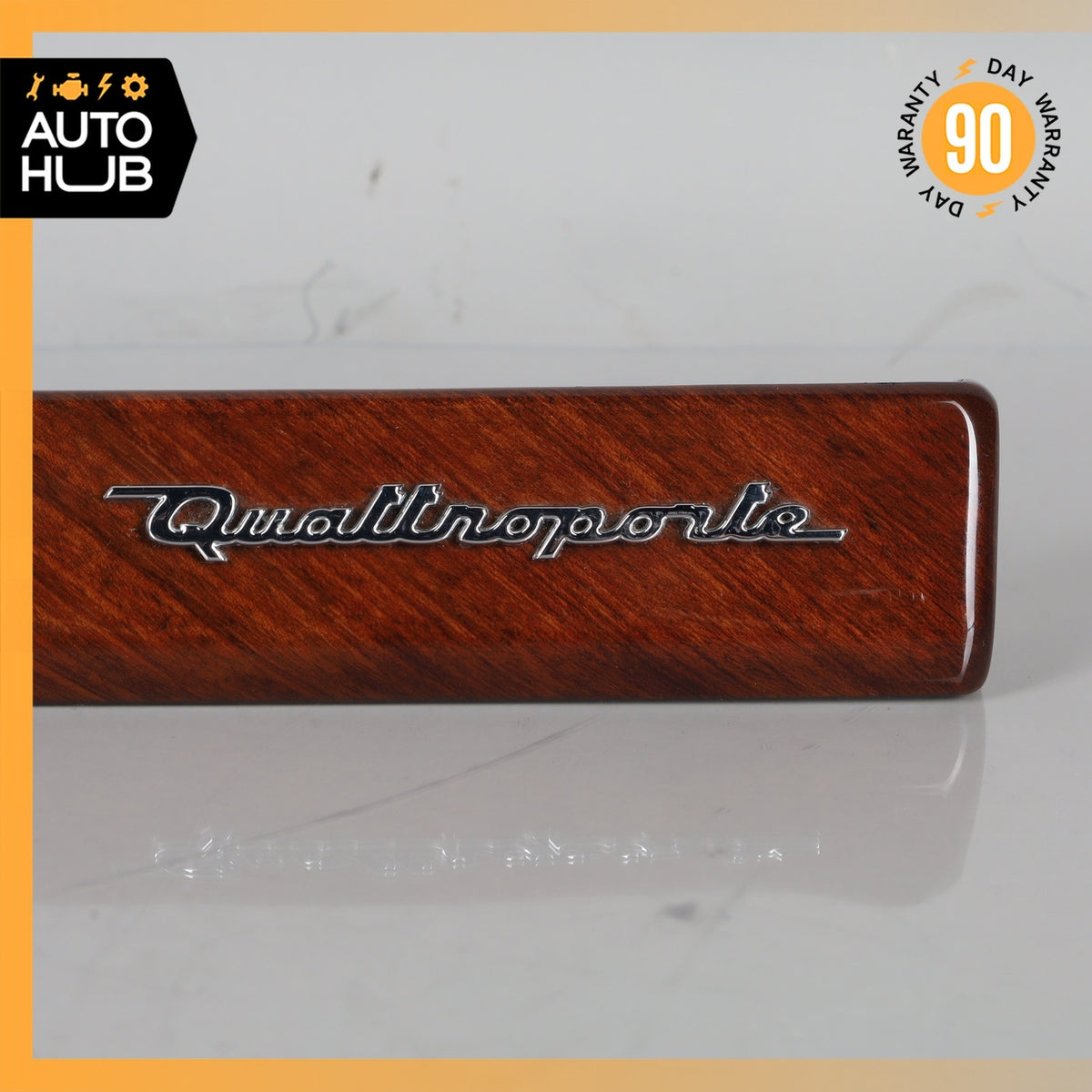 03-08 Maserati Quattroporte M139 Right Side Dashboard Panel Trim Wood OEM 84k - photo 3