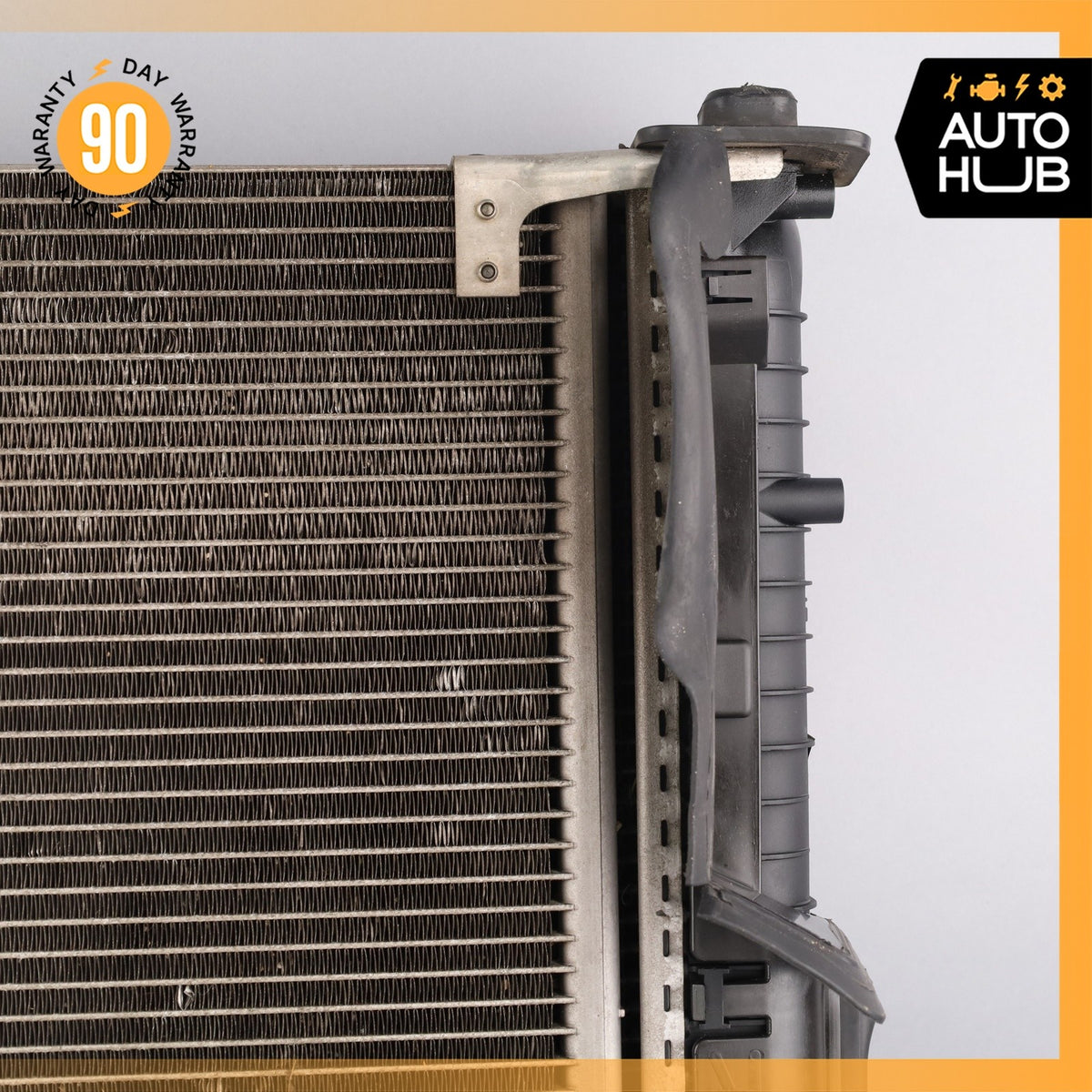 00-06 Mercedes W215 CL500 S430 Engine Cooling Radiator AC Air A/C Condenser OEM - photo 5