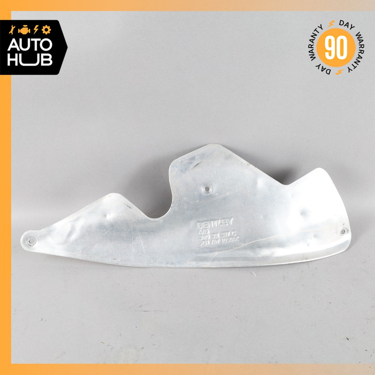 03-12 Bentley Continental GTC Transmission Left Side Heat Shield Plate OEM 87k - photo 1