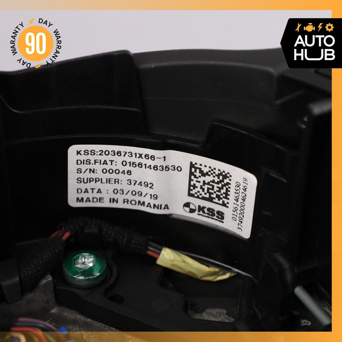 17-22 Alfa Romeo 952 Giulia Stelvio Driving Steering Wheel Flat Bottom OEM 56k - photo 22