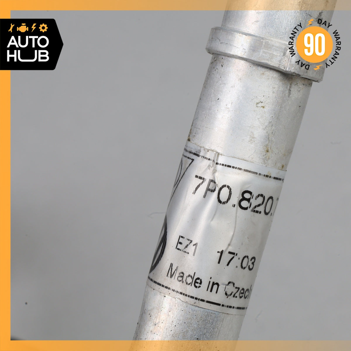 Porsche Cayenne 958 Hybrid S A/C AC Air Conditioning Hose Pipe Line OEM - photo 12